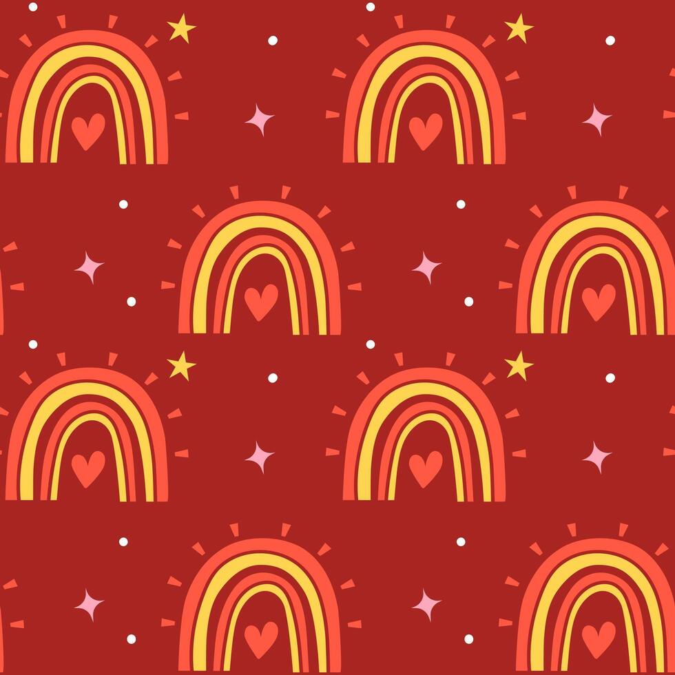 Baby cute pattern for wallpapers vector