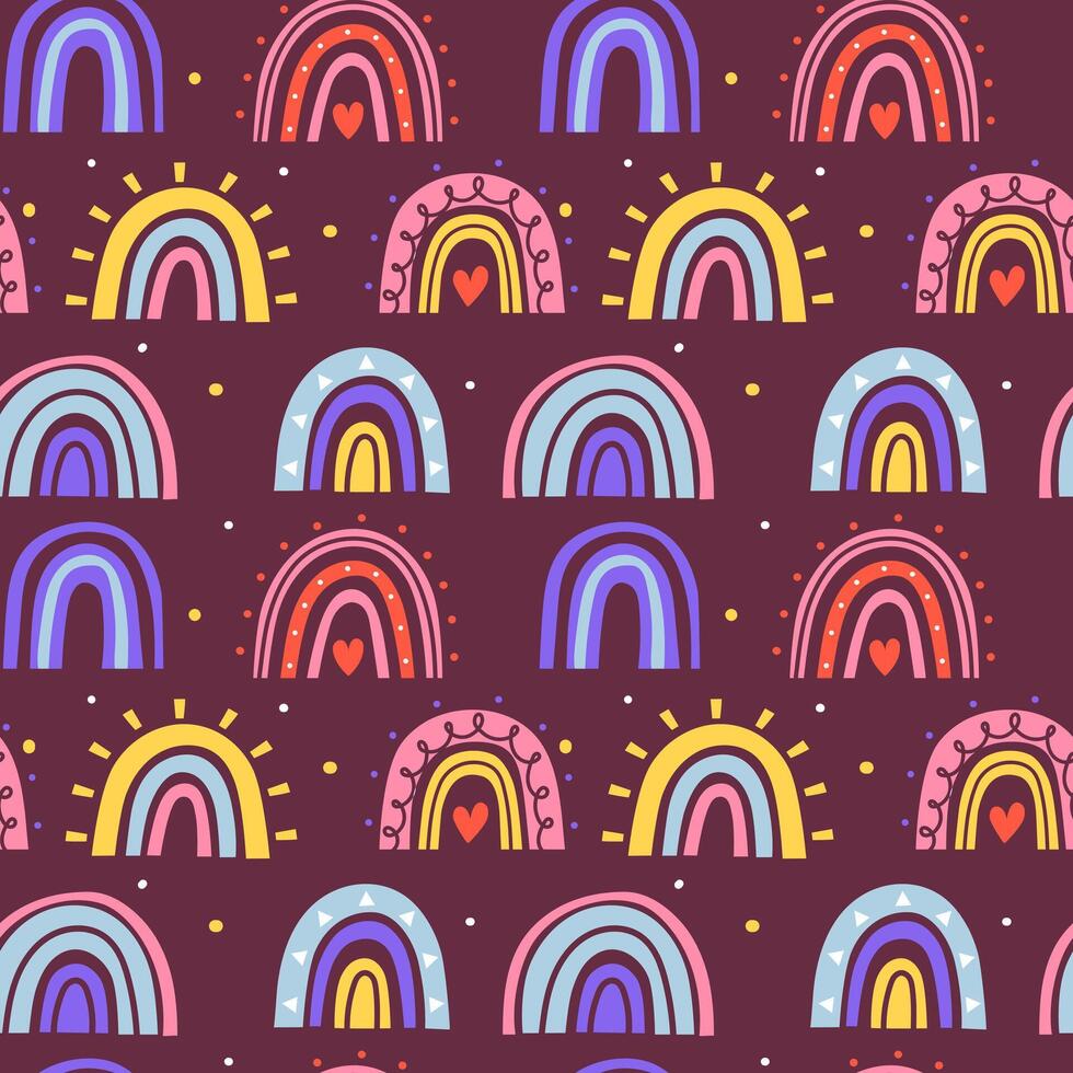 Baby cute pattern for wallpapers vector