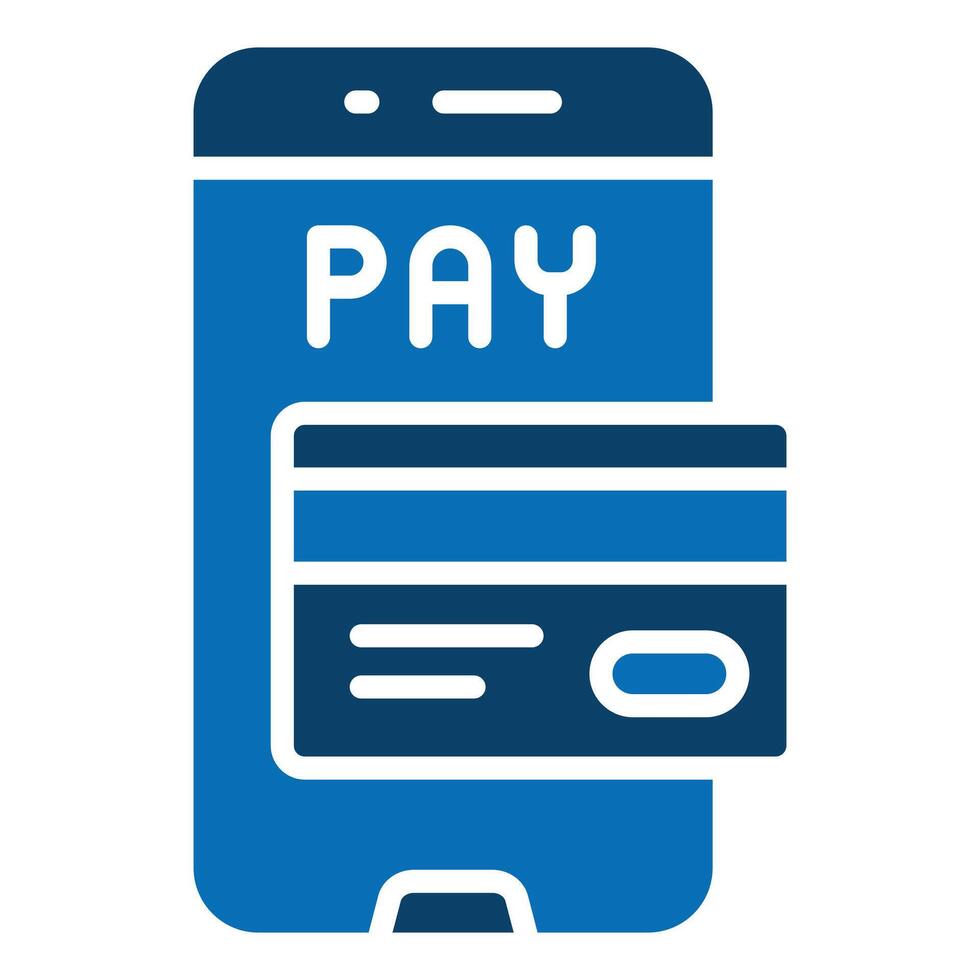 E-Payment icon line illustration vector
