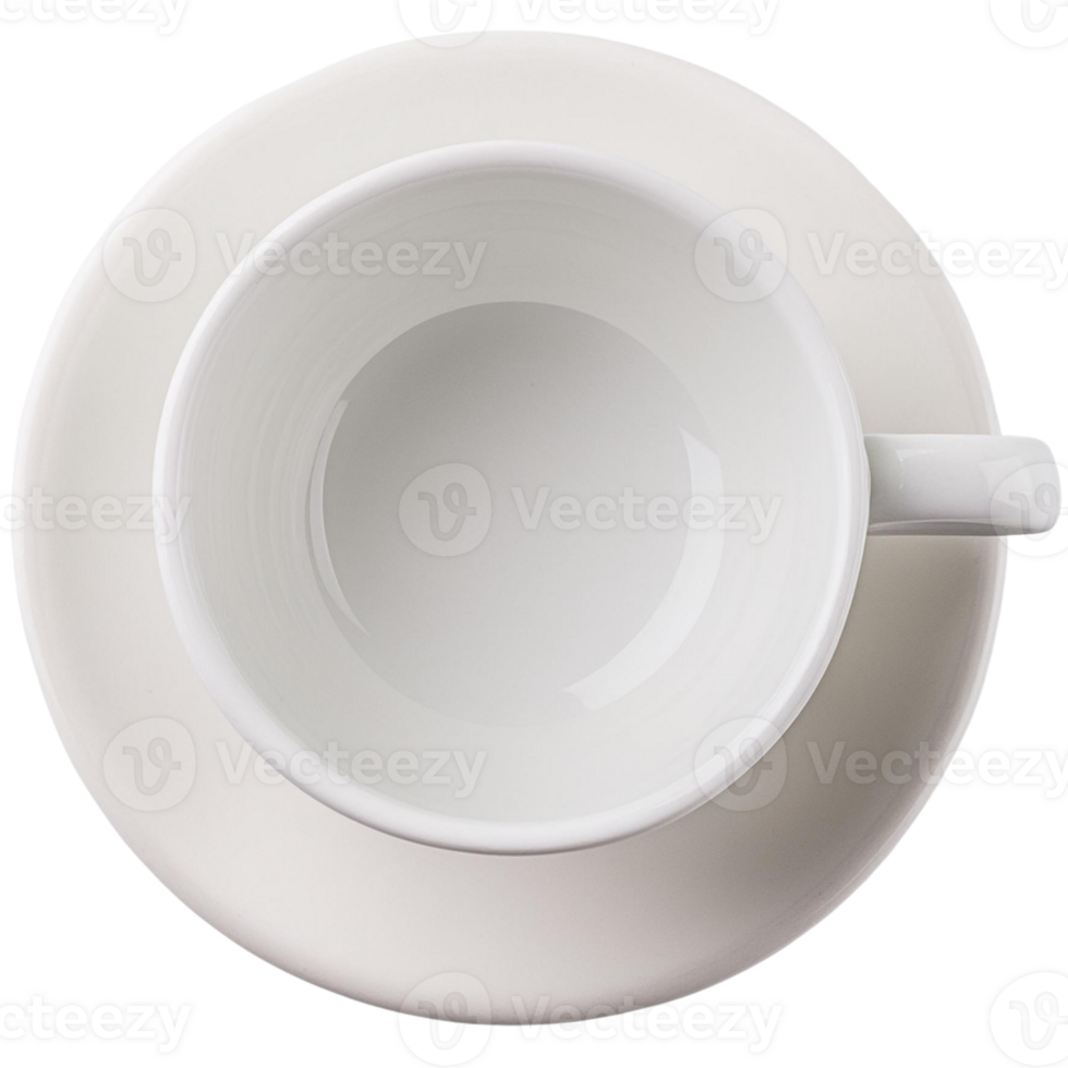 empty white cup png