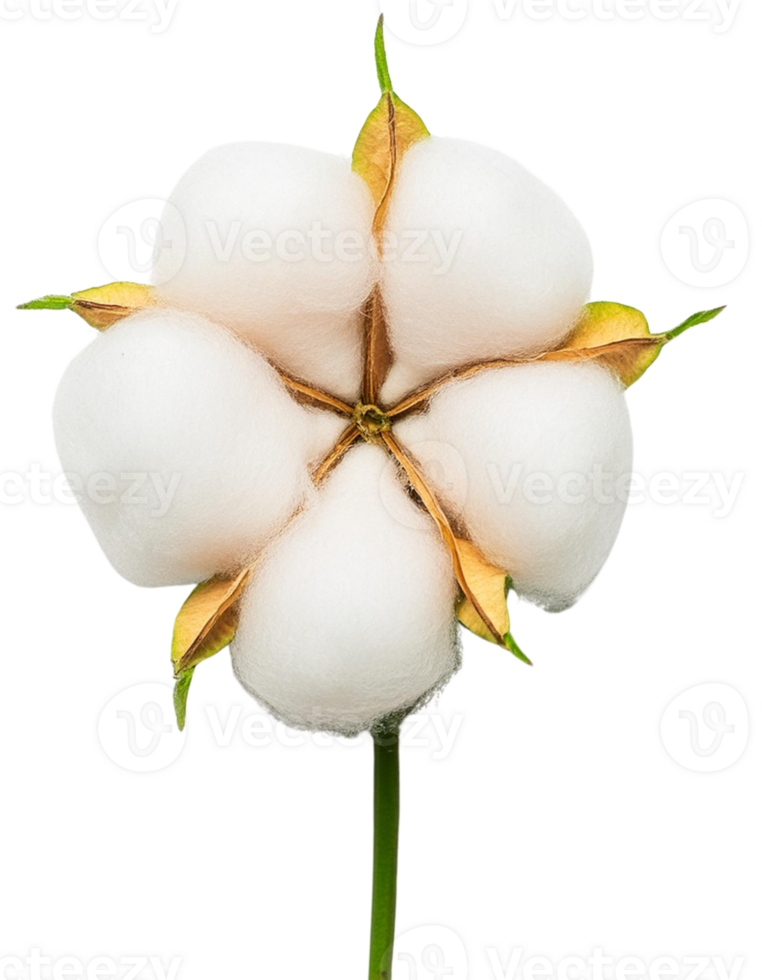 cotton flower, illustration png