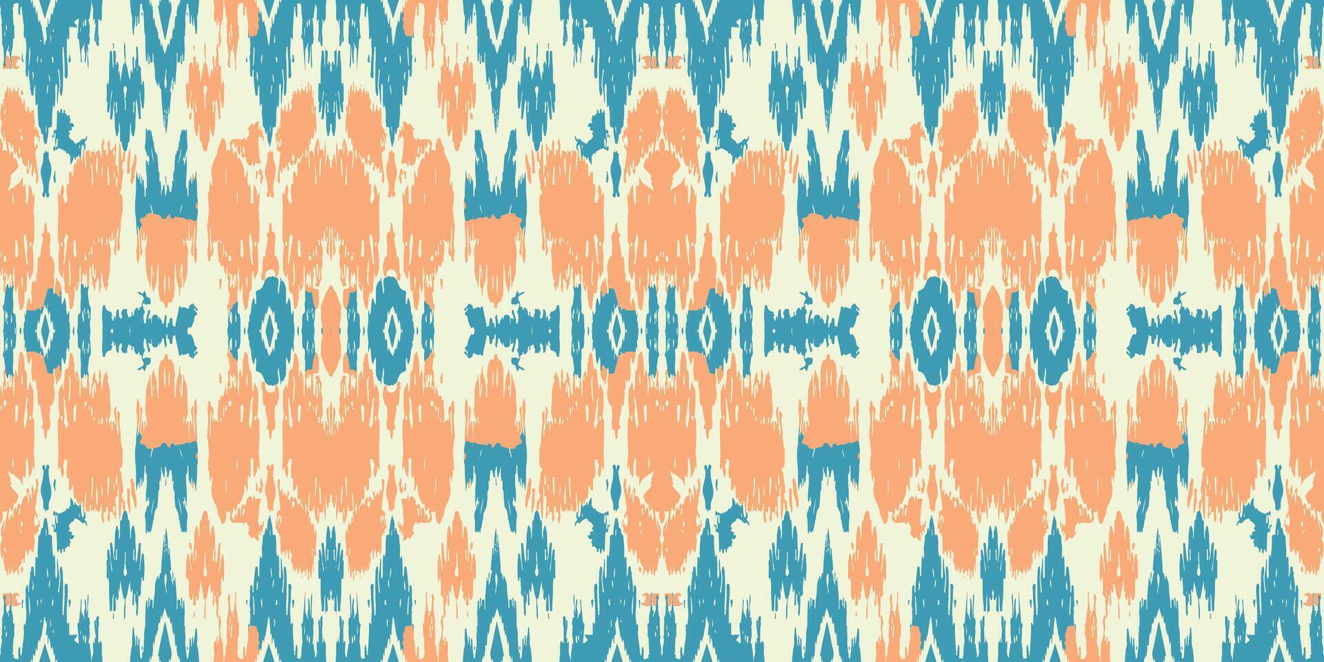 Seamless batik pattern,Seamless tribal batik pattern,and Seamless colorful pattern resemble ethnic boho, Aztec,and ikat styles.designed for use in wallpaper,fabric,curtain,carpet,Batik Embroidery vector