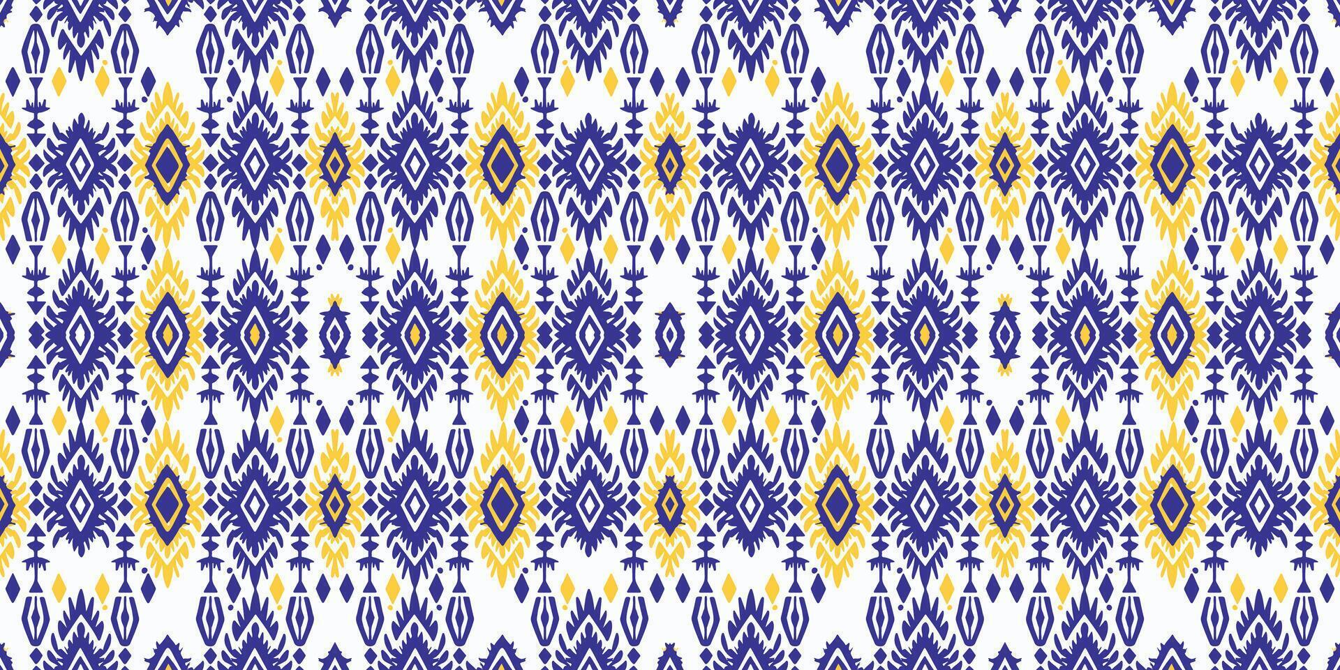 Seamless batik pattern,Seamless tribal batik pattern,and Seamless colorful pattern resemble ethnic boho, Aztec,and ikat styles.designed for use in wallpaper,fabric,curtain,carpet,Batik Embroidery vector