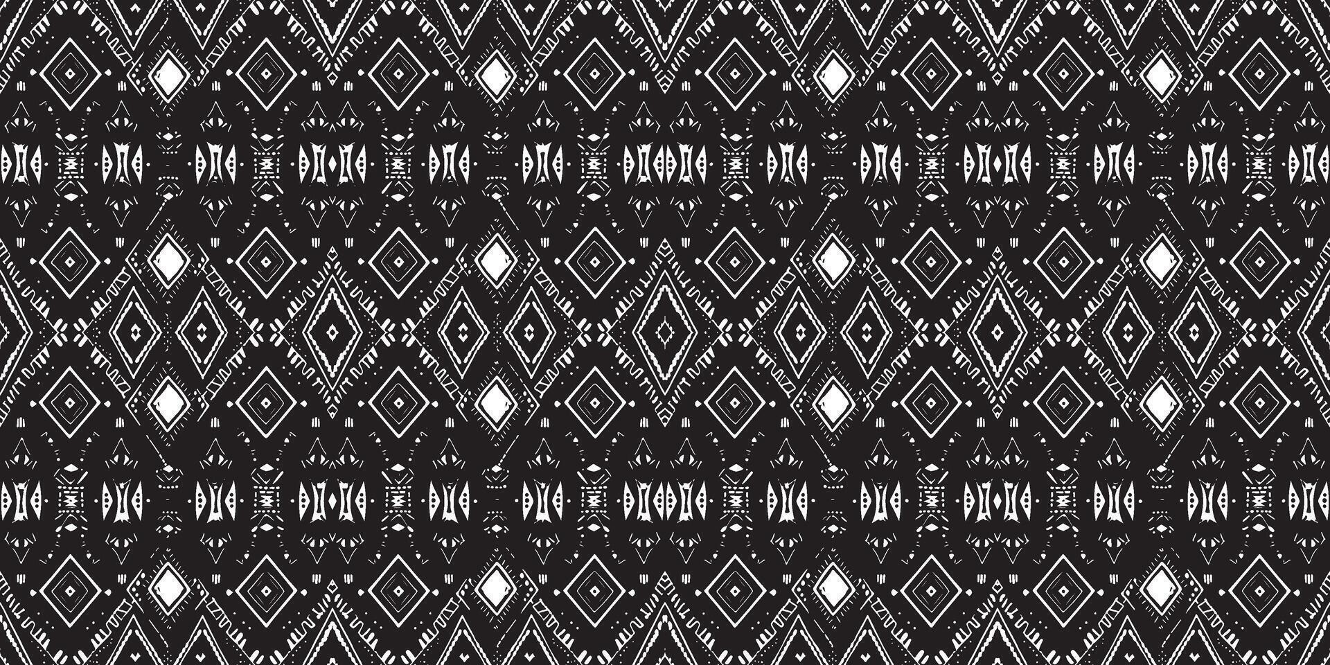 Seamless batik pattern,Seamless tribal batik pattern,and Seamless colorful pattern resemble ethnic boho, Aztec,and ikat styles.designed for use in wallpaper,fabric,curtain,carpet,Batik Embroidery vector