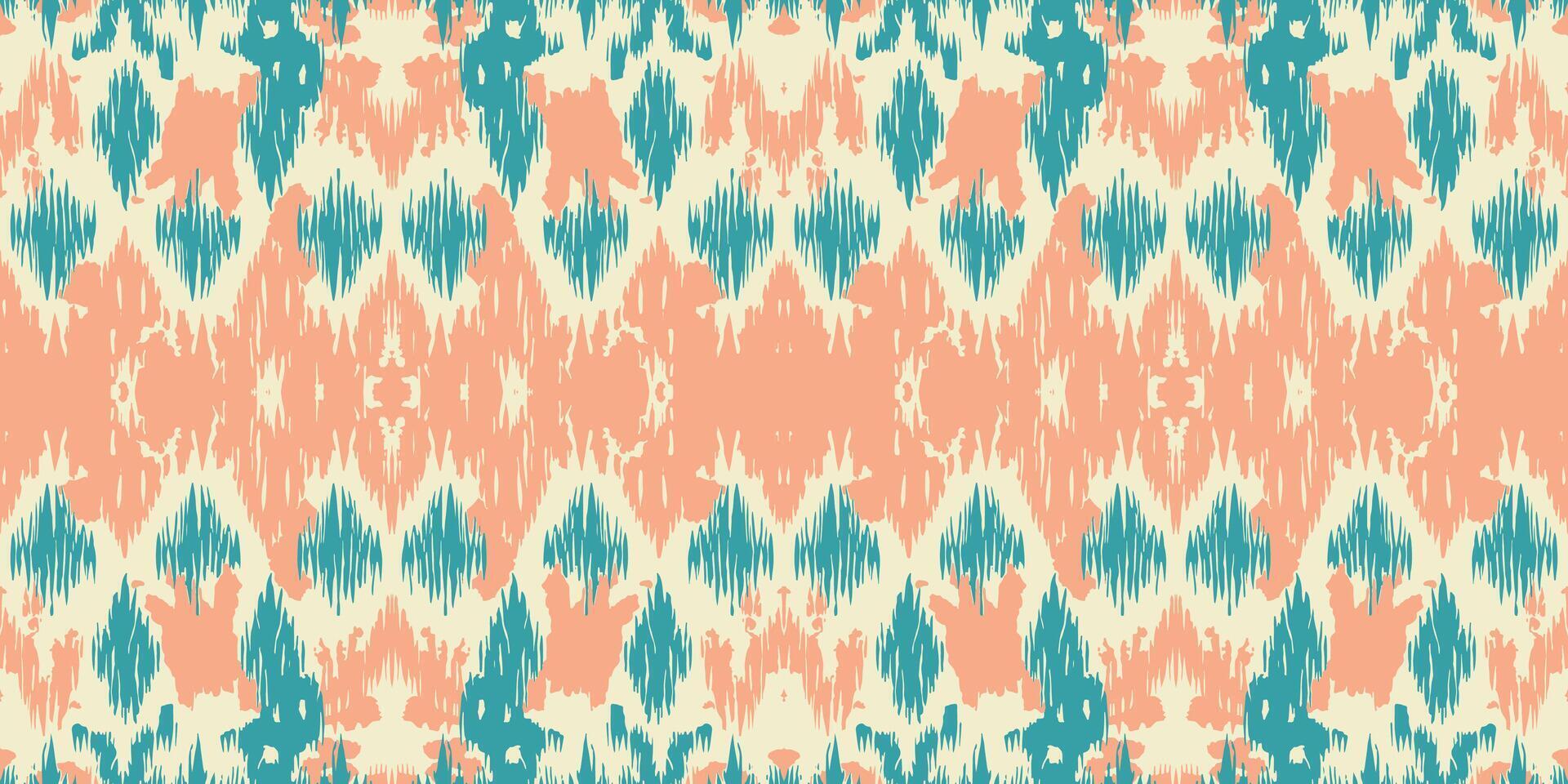 Seamless batik pattern,Seamless tribal batik pattern,and Seamless colorful pattern resemble ethnic boho, Aztec,and ikat styles.designed for use in wallpaper,fabric,curtain,carpet,Batik Embroidery vector