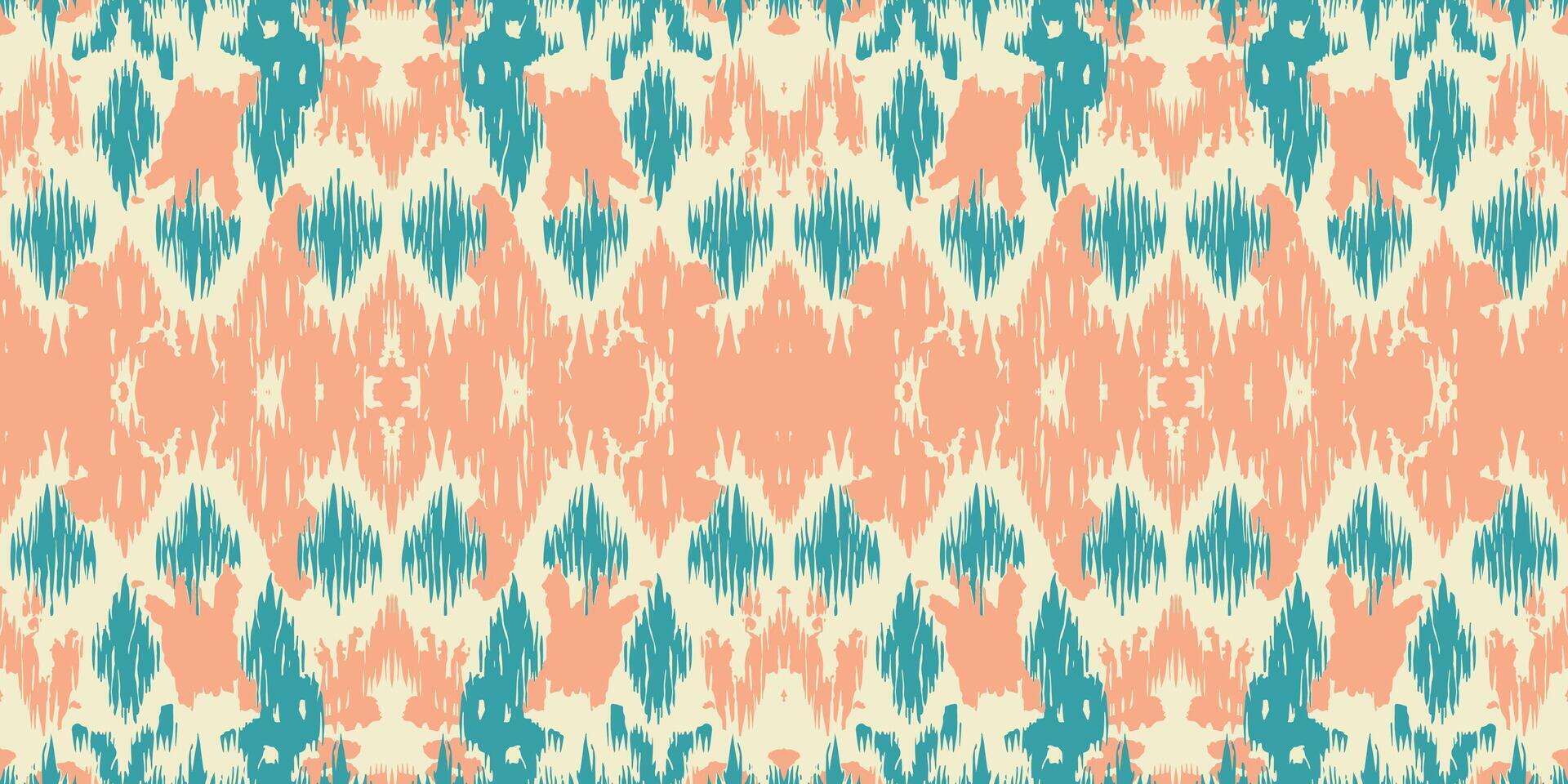 Seamless batik pattern,Seamless tribal batik pattern,and Seamless colorful pattern resemble ethnic boho, Aztec,and ikat styles.designed for use in wallpaper,fabric,curtain,carpet,Batik Embroidery vector