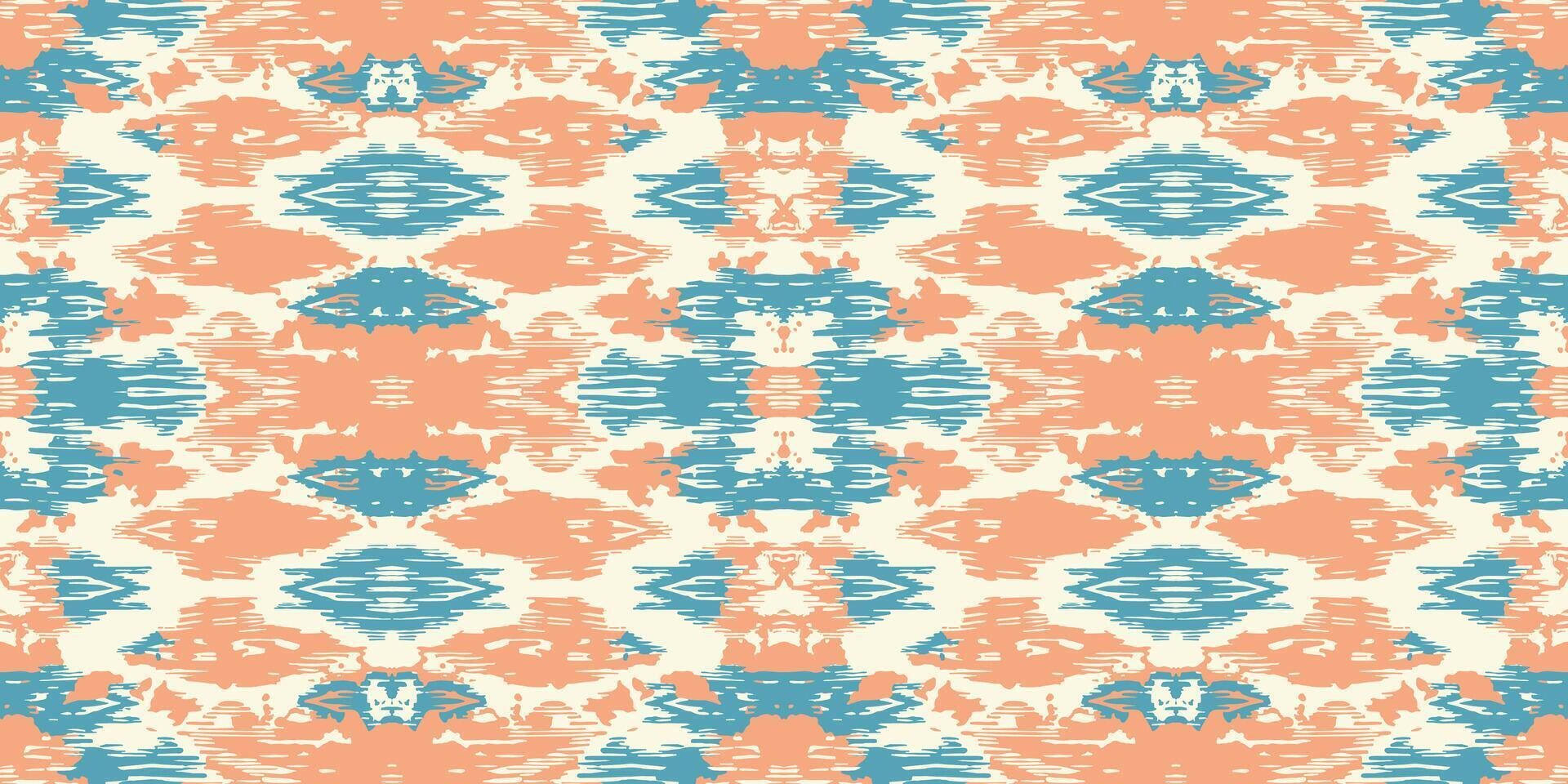 Seamless batik pattern,Seamless tribal batik pattern,and Seamless colorful pattern resemble ethnic boho, Aztec,and ikat styles.designed for use in wallpaper,fabric,curtain,carpet,Batik Embroidery vector