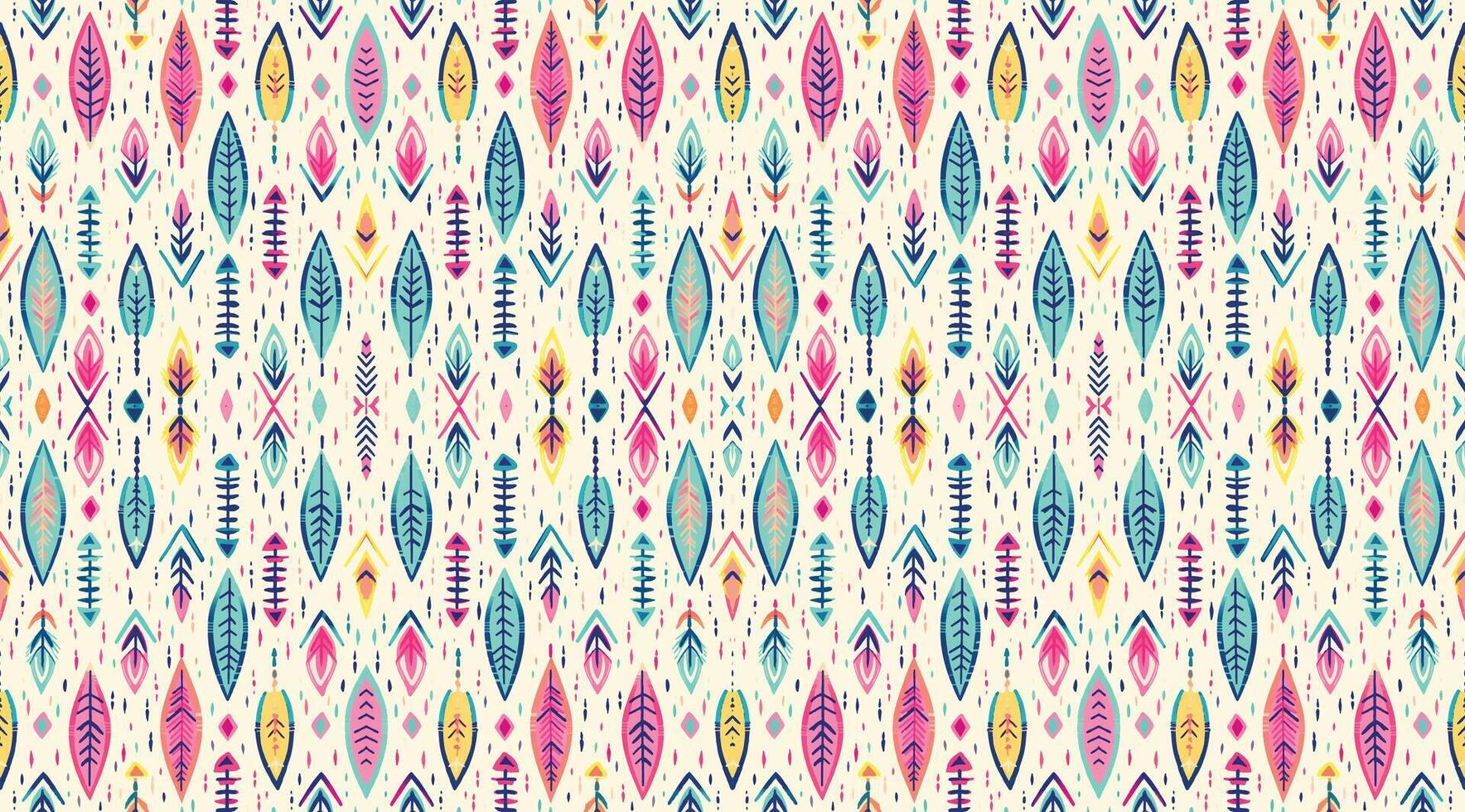 Seamless batik pattern,Seamless tribal batik pattern,and Seamless colorful pattern resemble ethnic boho, Aztec,and ikat styles.designed for use in wallpaper,fabric,curtain,carpet,Batik Embroidery vector