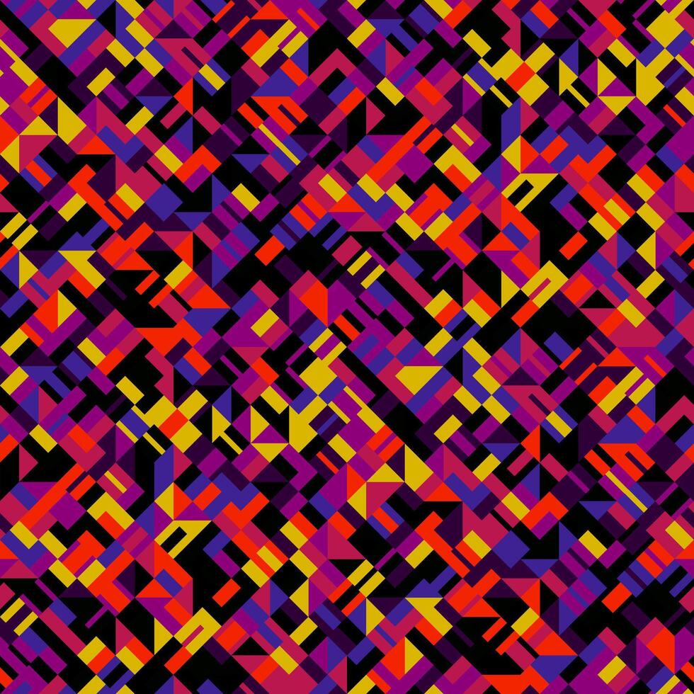 Colorful mosaic pattern background - abstract illustration vector