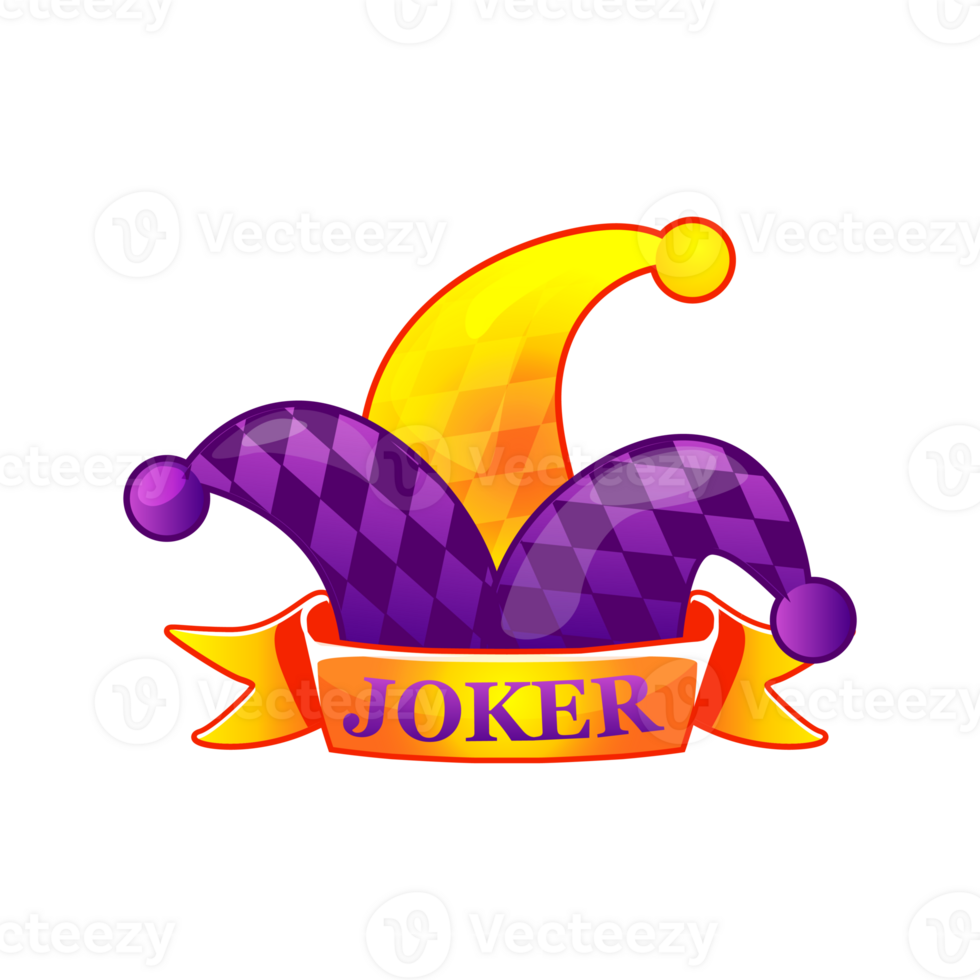 The icon of the fool's cap. The joker icon. png