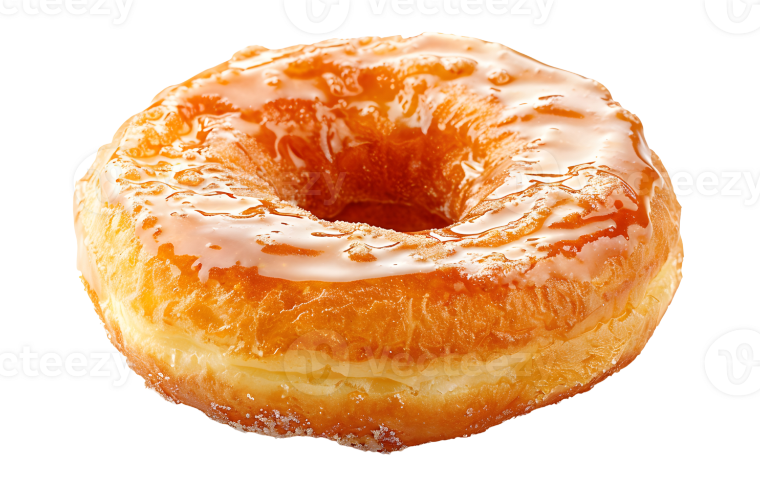 smaltato ciambella con caramello salsa png