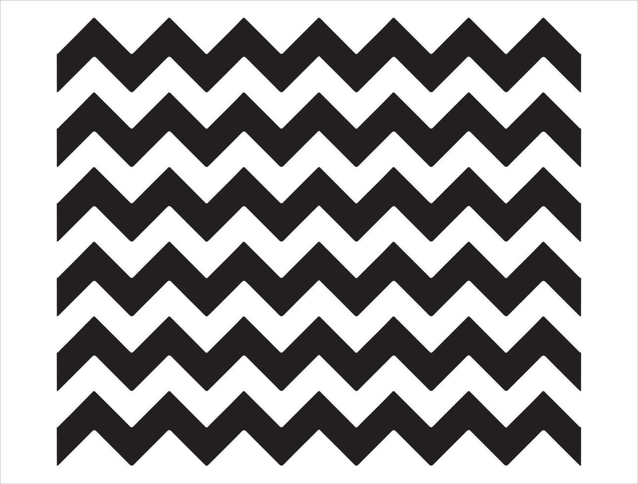 Chevron pattern silhouette on white background vector