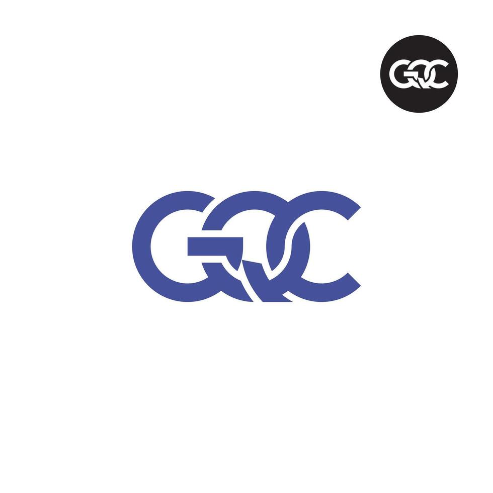 GQC Logo Letter Monogram Design vector