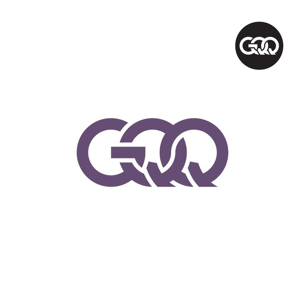GQQ Logo Letter Monogram Design vector