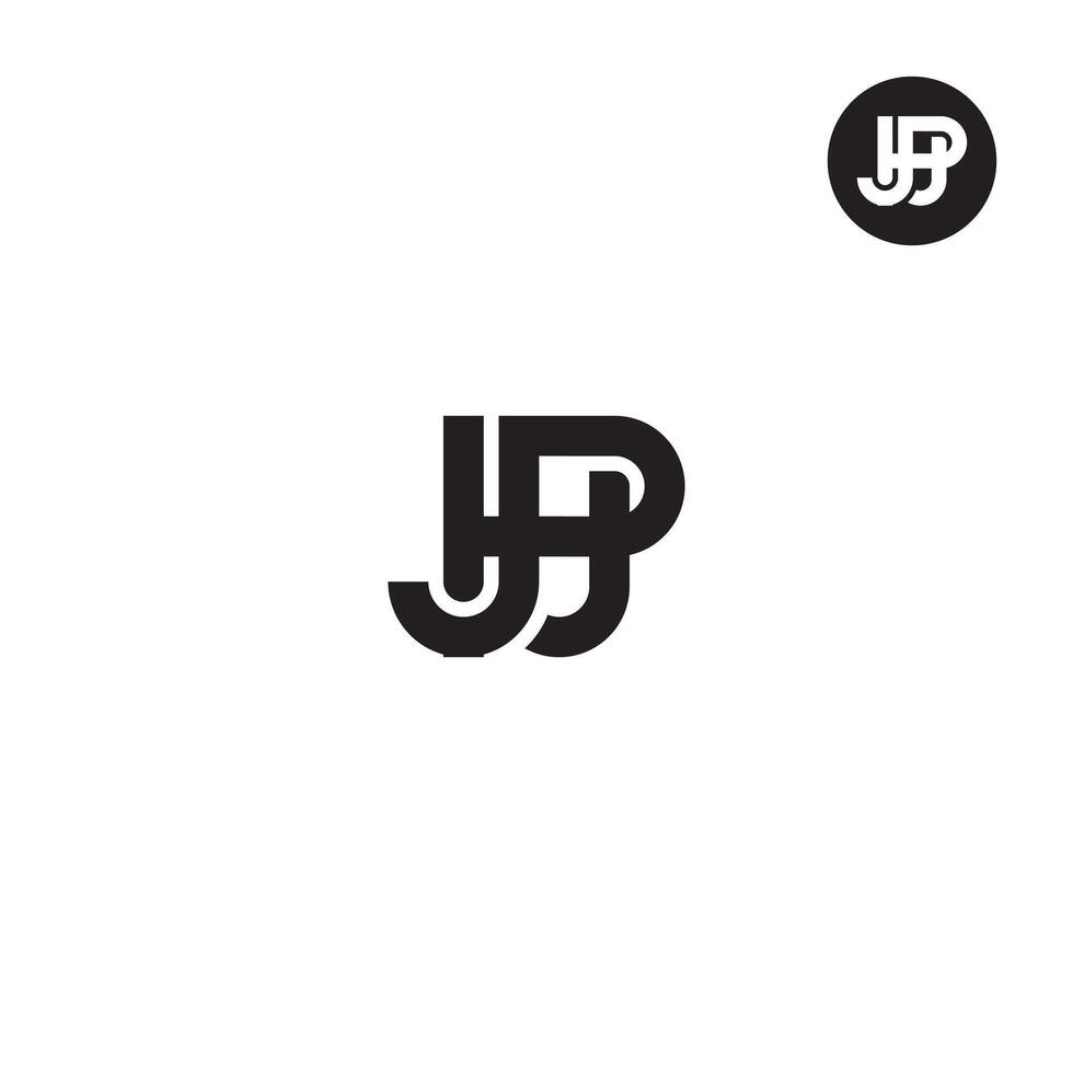 JPJ Logo Letter Monogram Design vector