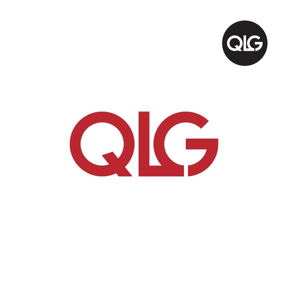 QLG Logo Letter Monogram Design vector