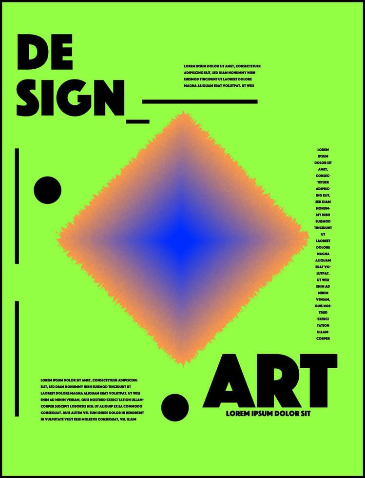 abstract design llustration for background, banner, poster, flyer, template, design, etc vector