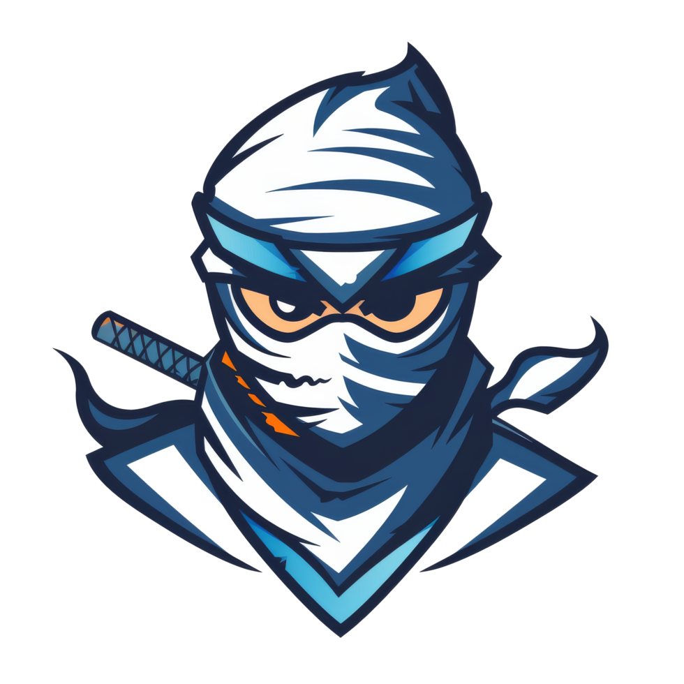 Stealthy ninja ready for a secret mission png