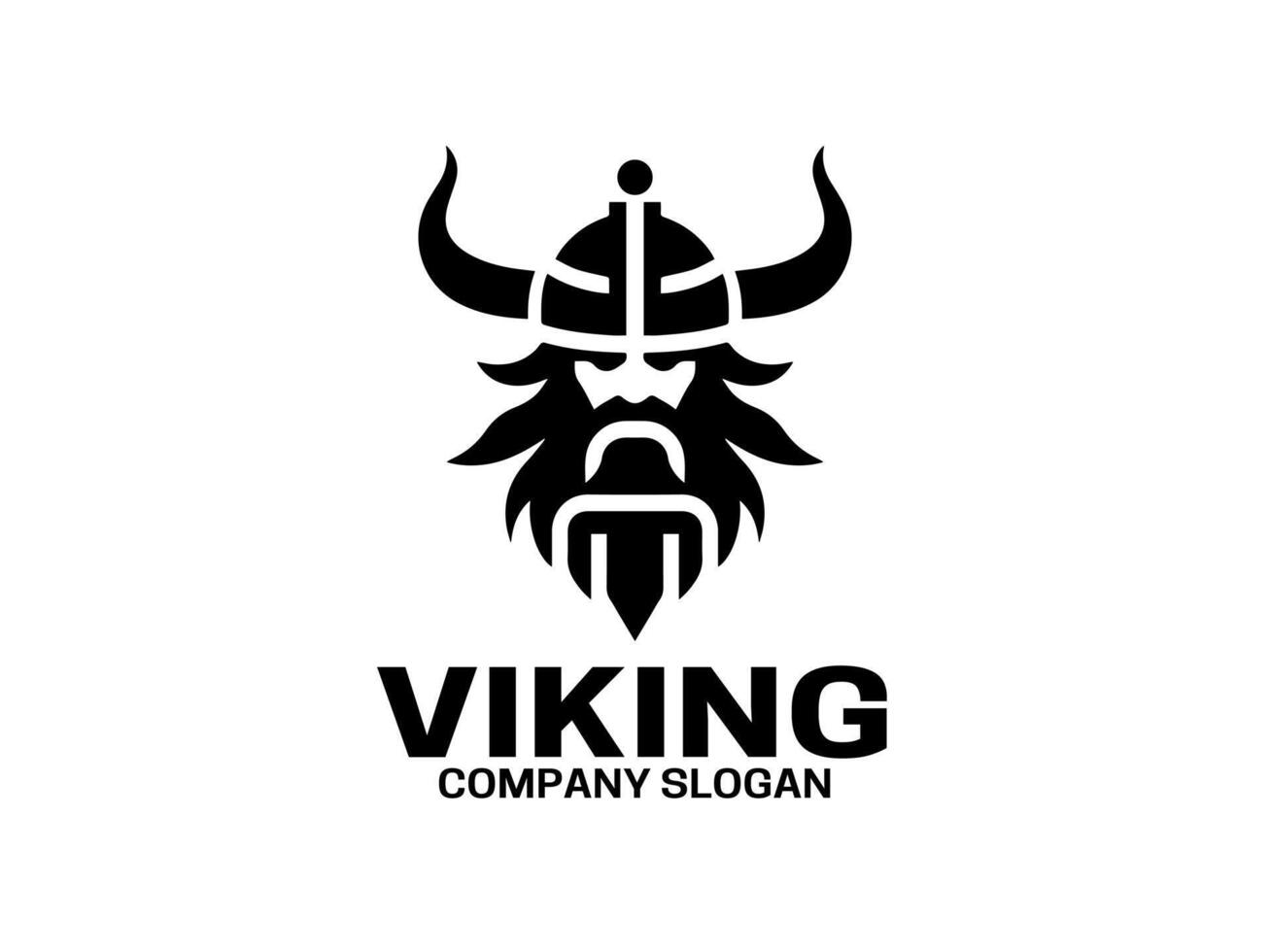 Viking Logo Design Template vector