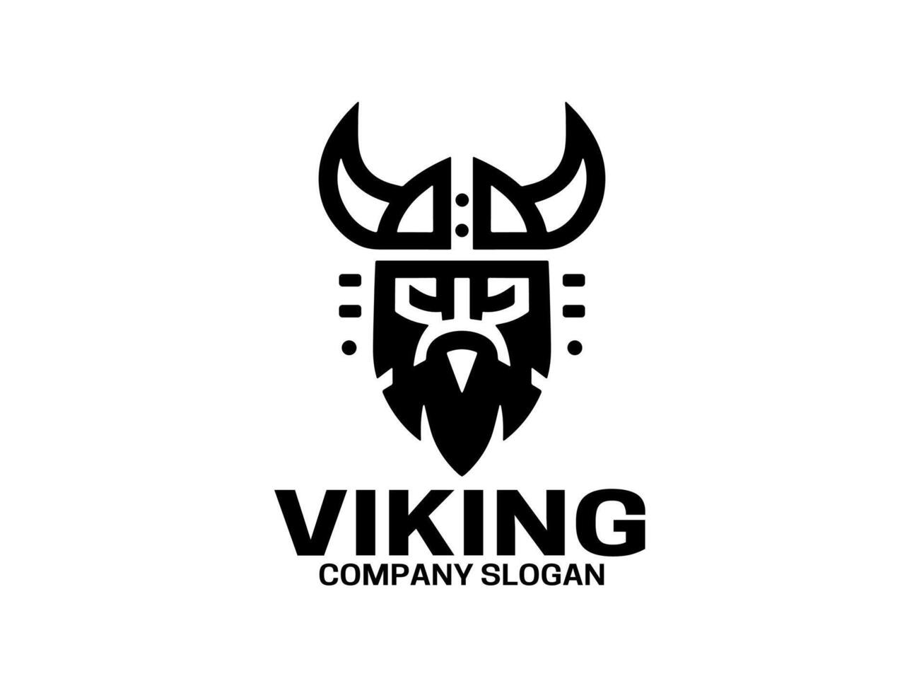 Viking Logo Design Template vector