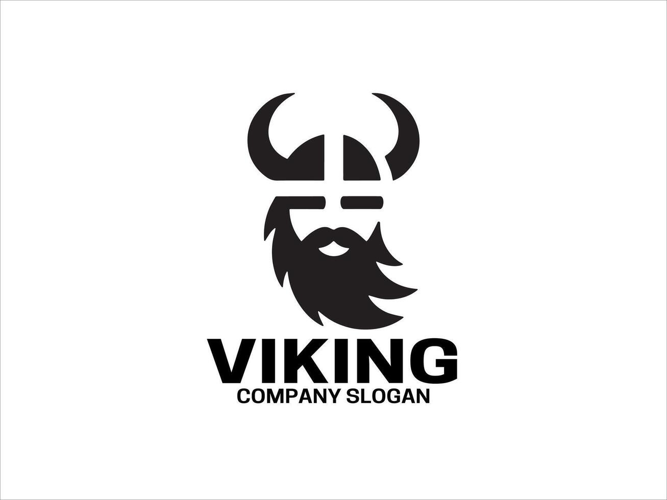 Viking Logo Design Template vector