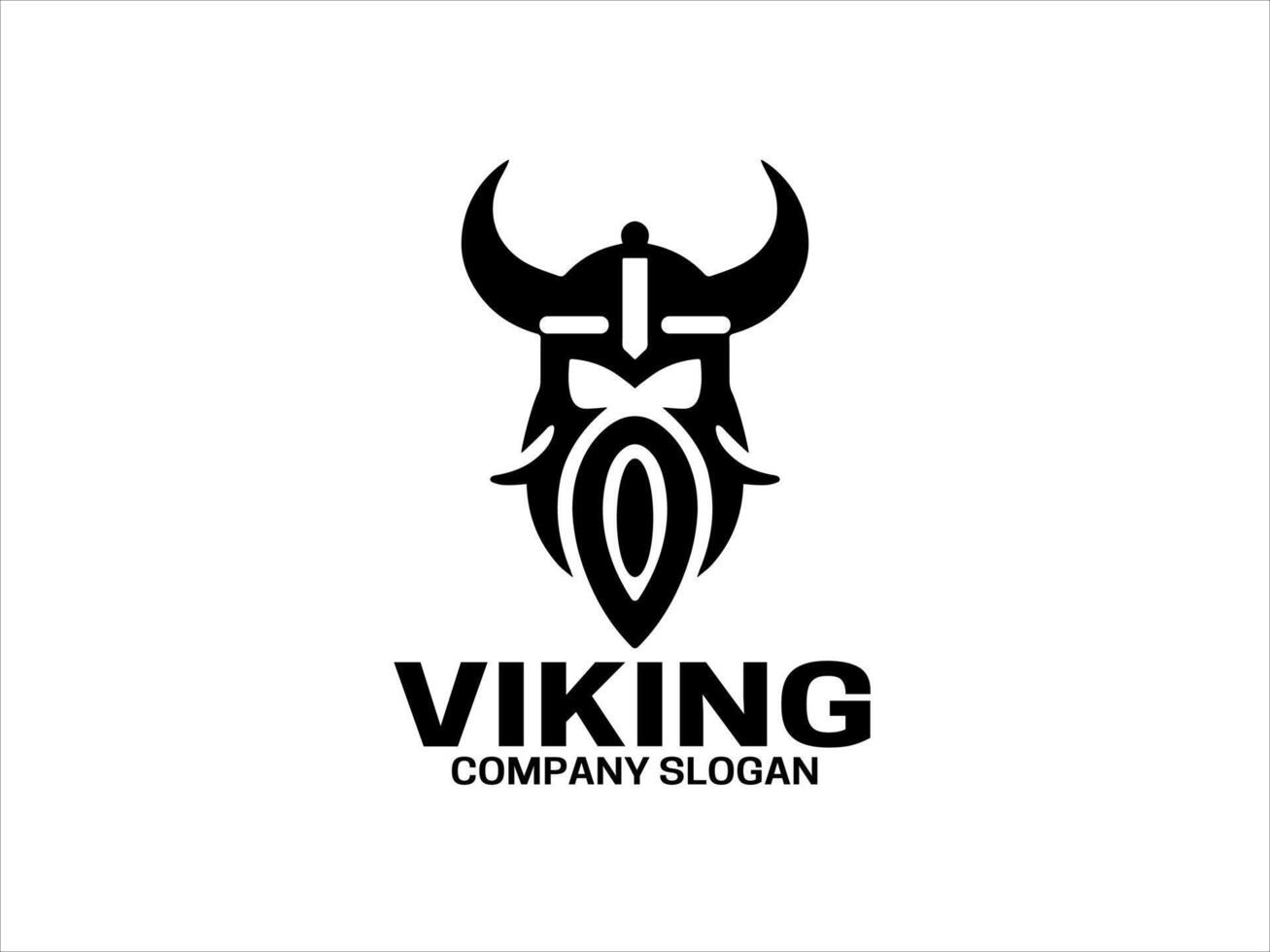 Viking Logo Design Template vector