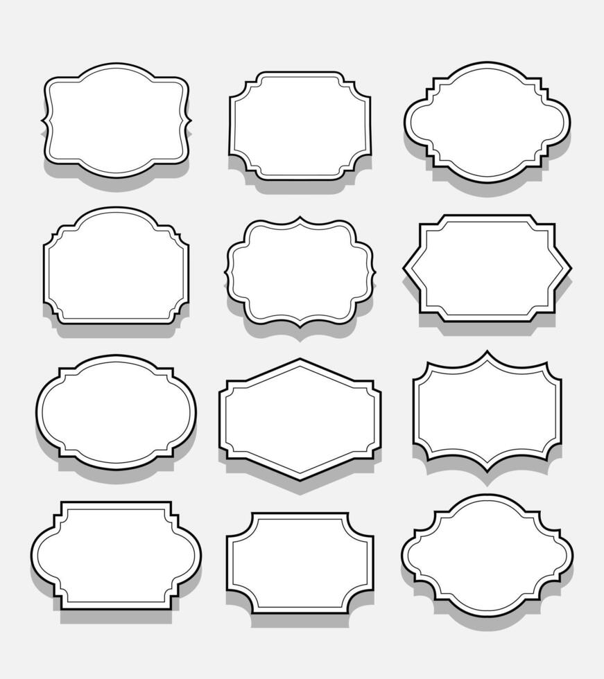 Vintage Badge Set vector