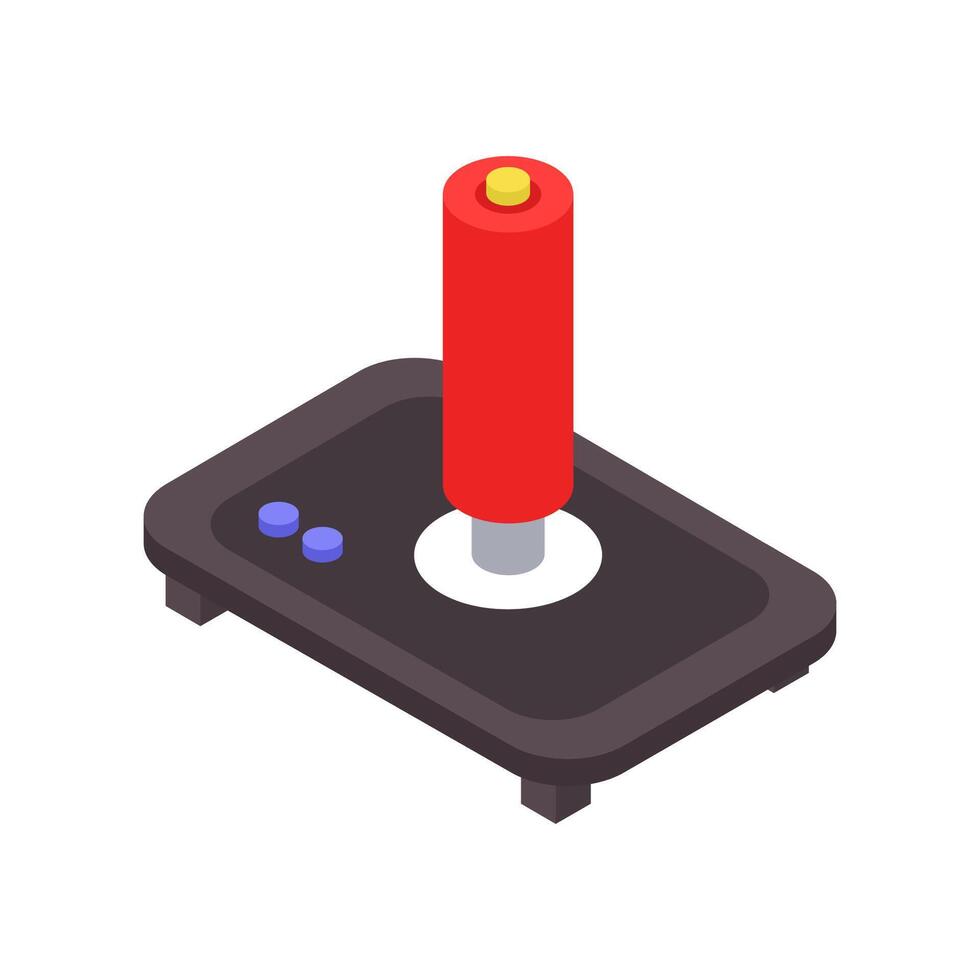 Isometric joy pad vector