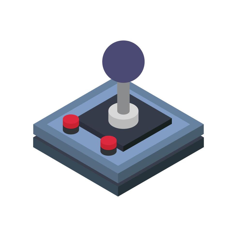 Isometric joy pad vector