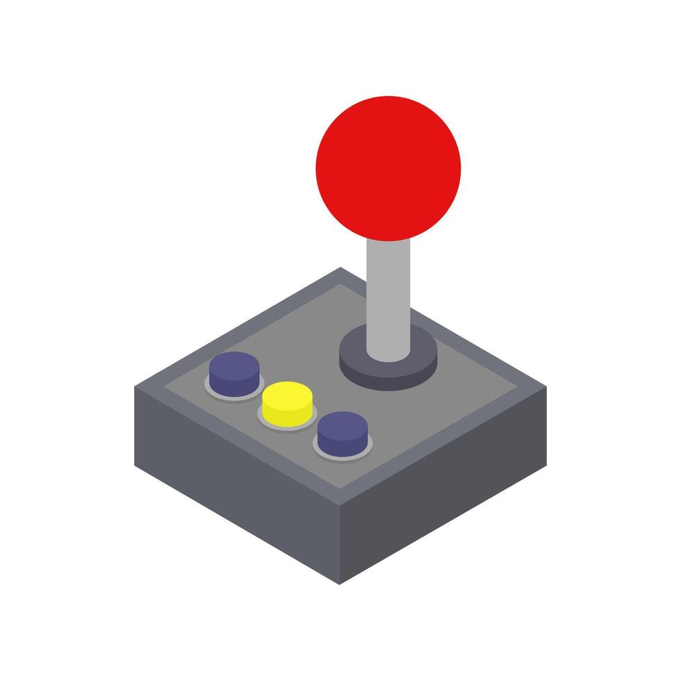 Isometric joy pad vector
