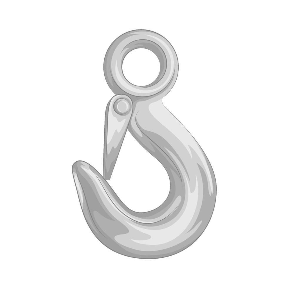 Illustration of hook vector
