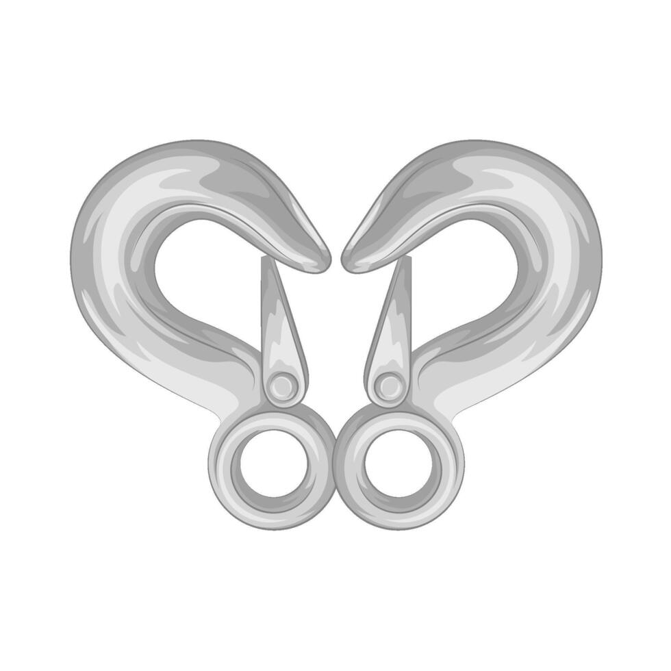 Illustration of hook vector