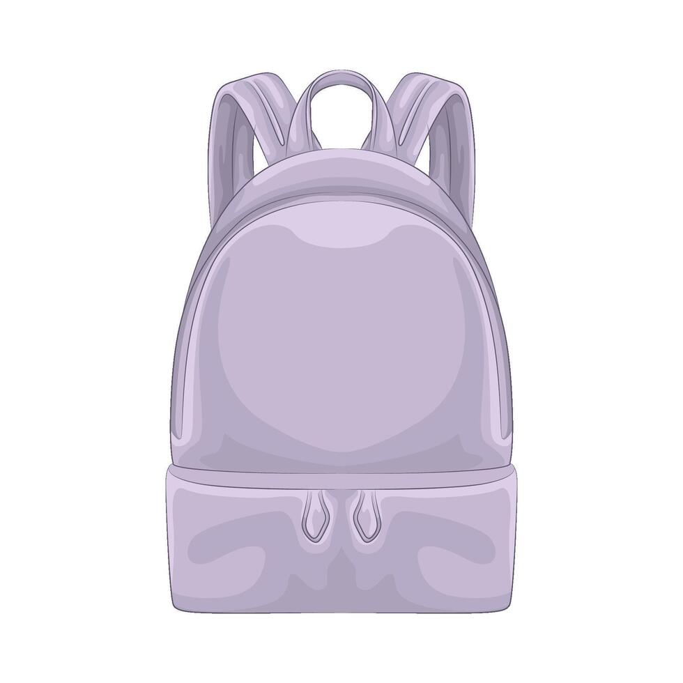 Illustration of backpack vector