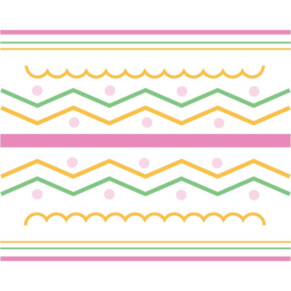 Hand drawn stripes background design vector