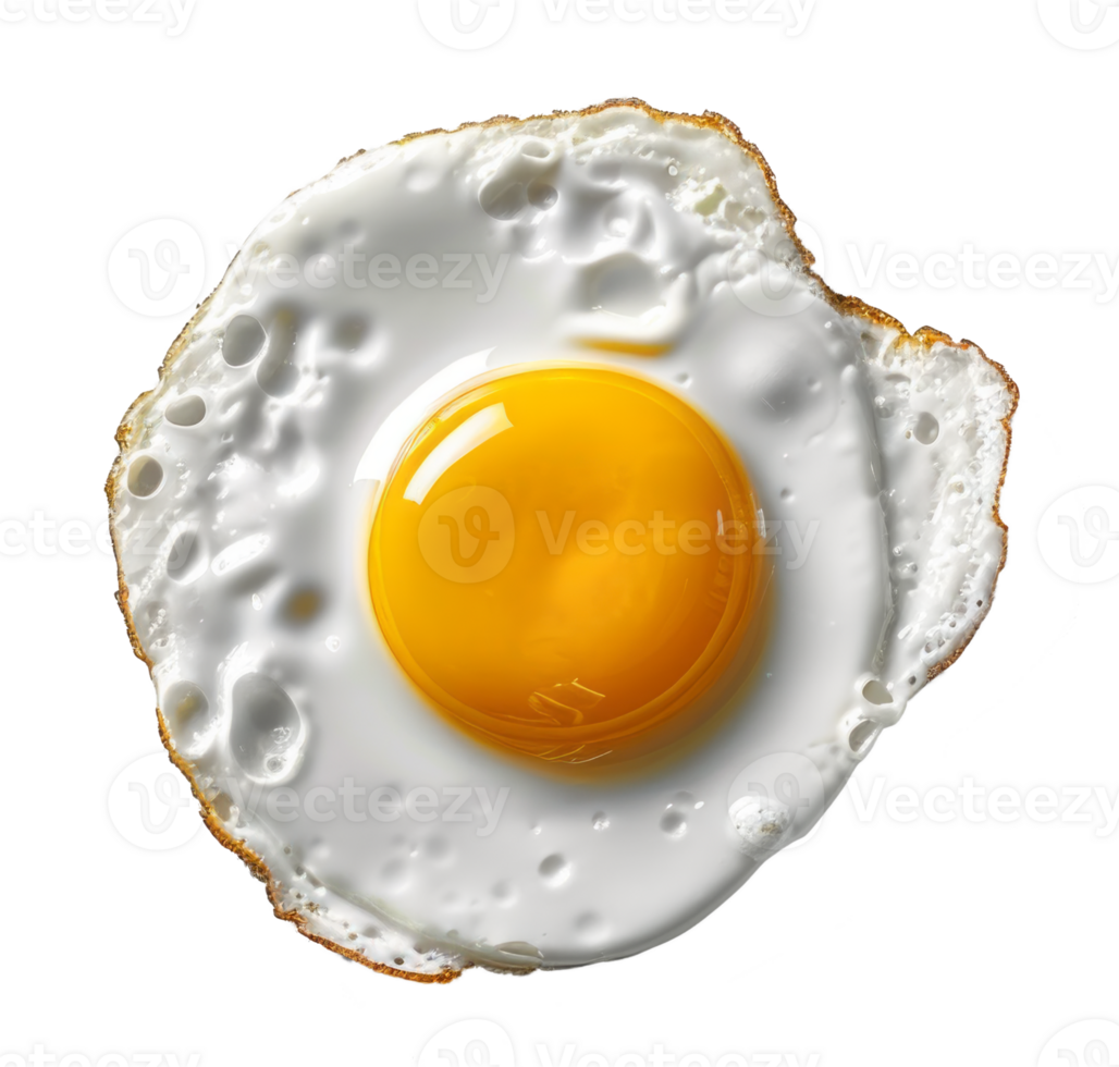 fried egg isolated on transparent background png