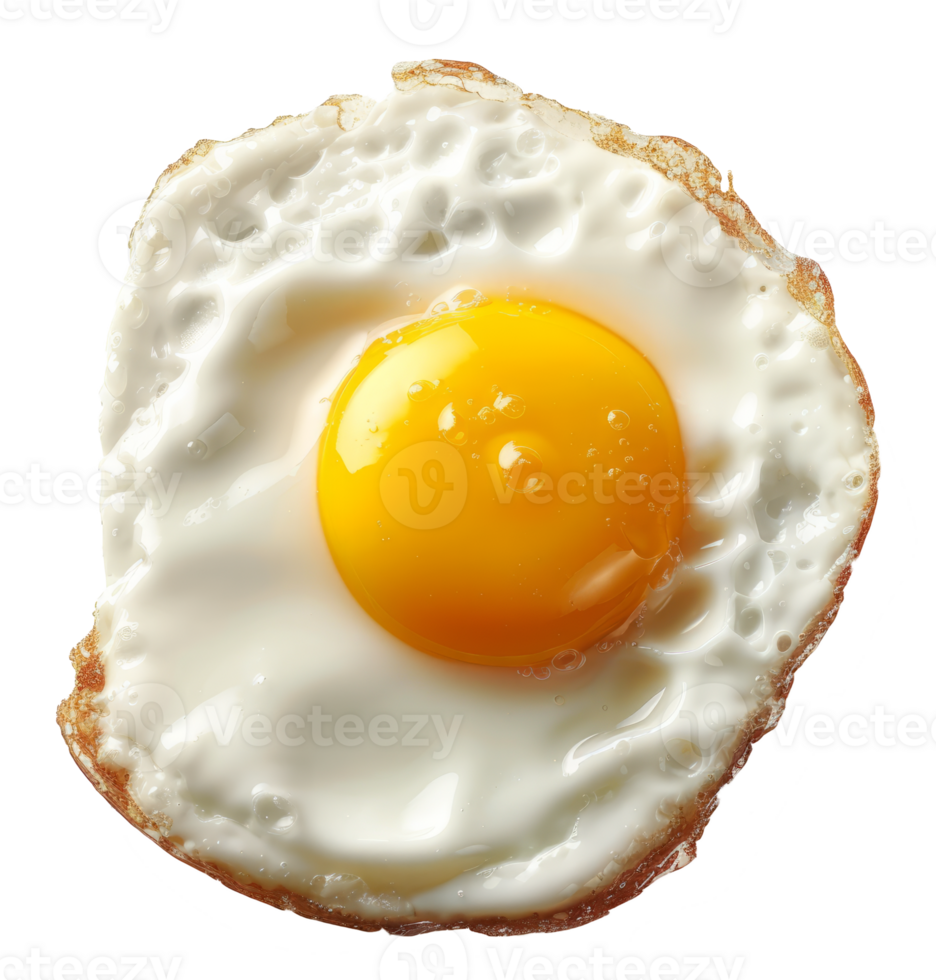 fried egg isolated on transparent background png