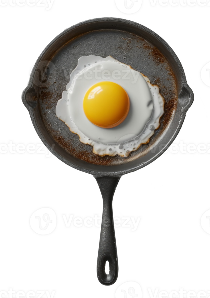 fried egg isolated on transparent background png