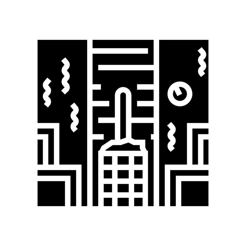 sauna glyph icon illustration vector