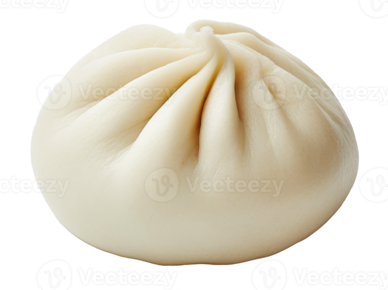 chinese steam bun isolated on transparent background png