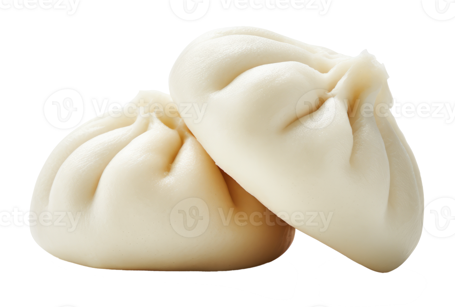 chinese steam bun isolated on transparent background png