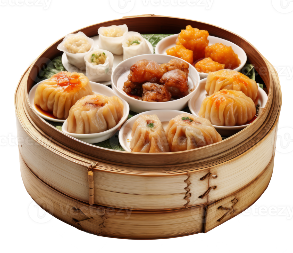 dimsum isolated on transparent background png