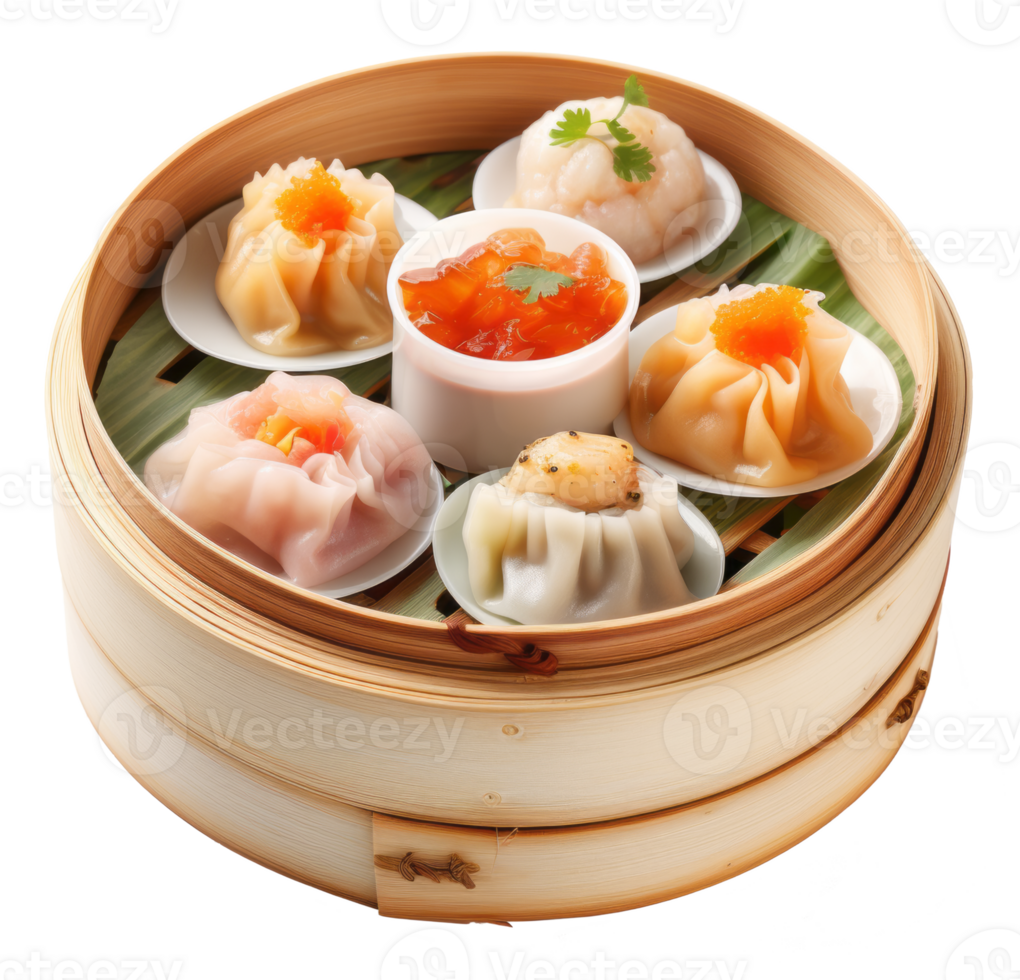 dimsum isolated on transparent background png