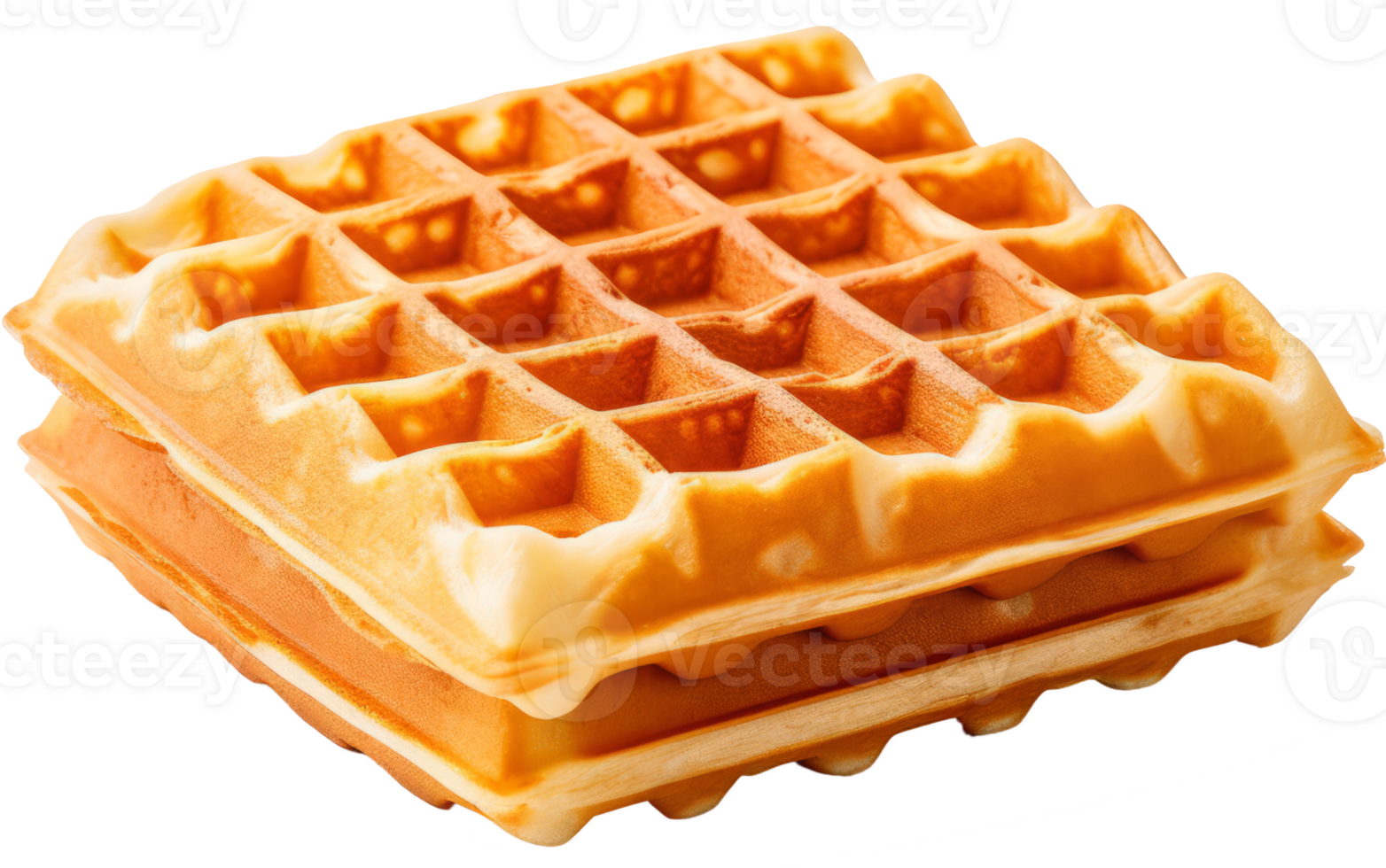 wafel met chocola geïsoleerd Aan transparant achtergrond png