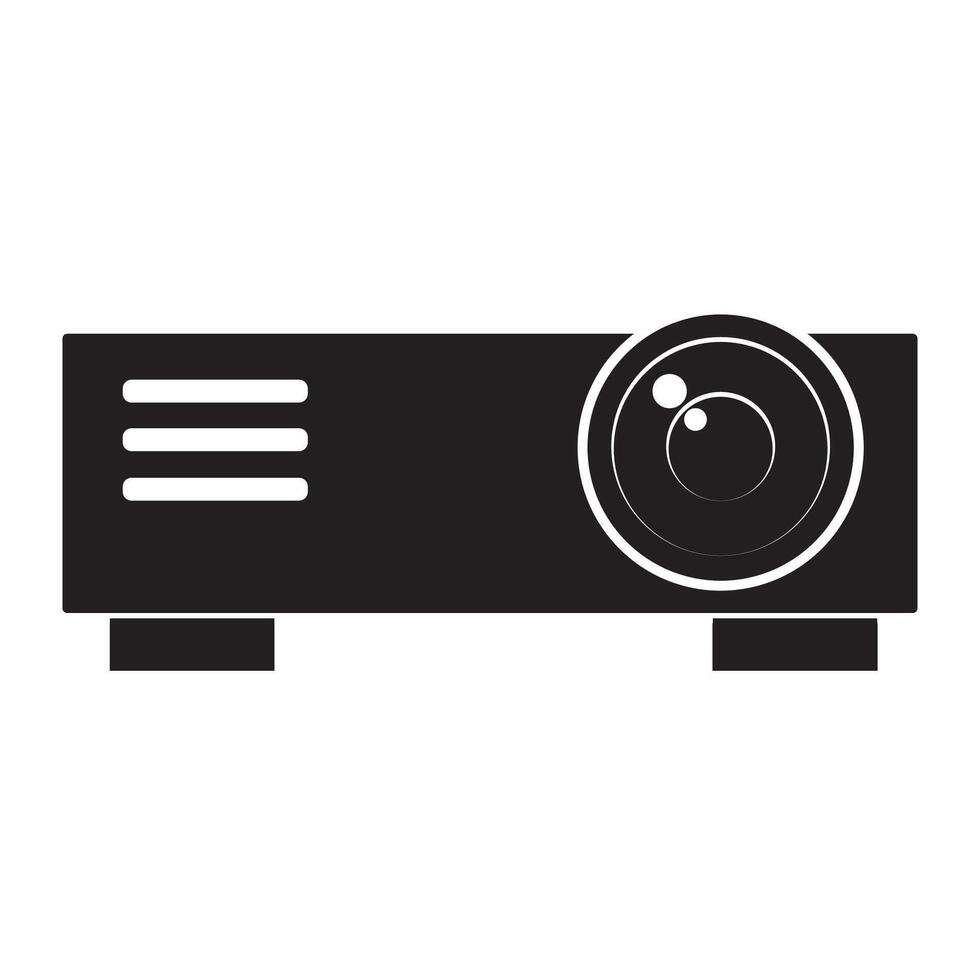 film projector icon illustrator design vector