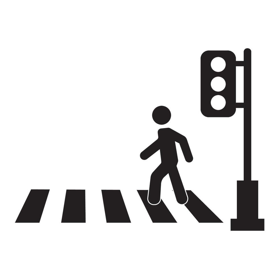zebra cross icon illustration design vector