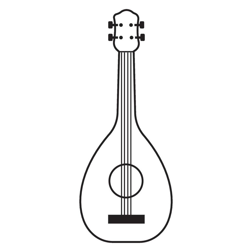 lyre icon illustration design template vector