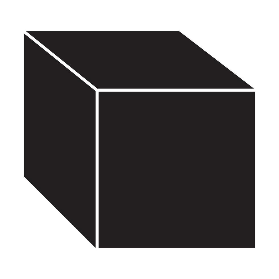 cube icon illustration design template vector