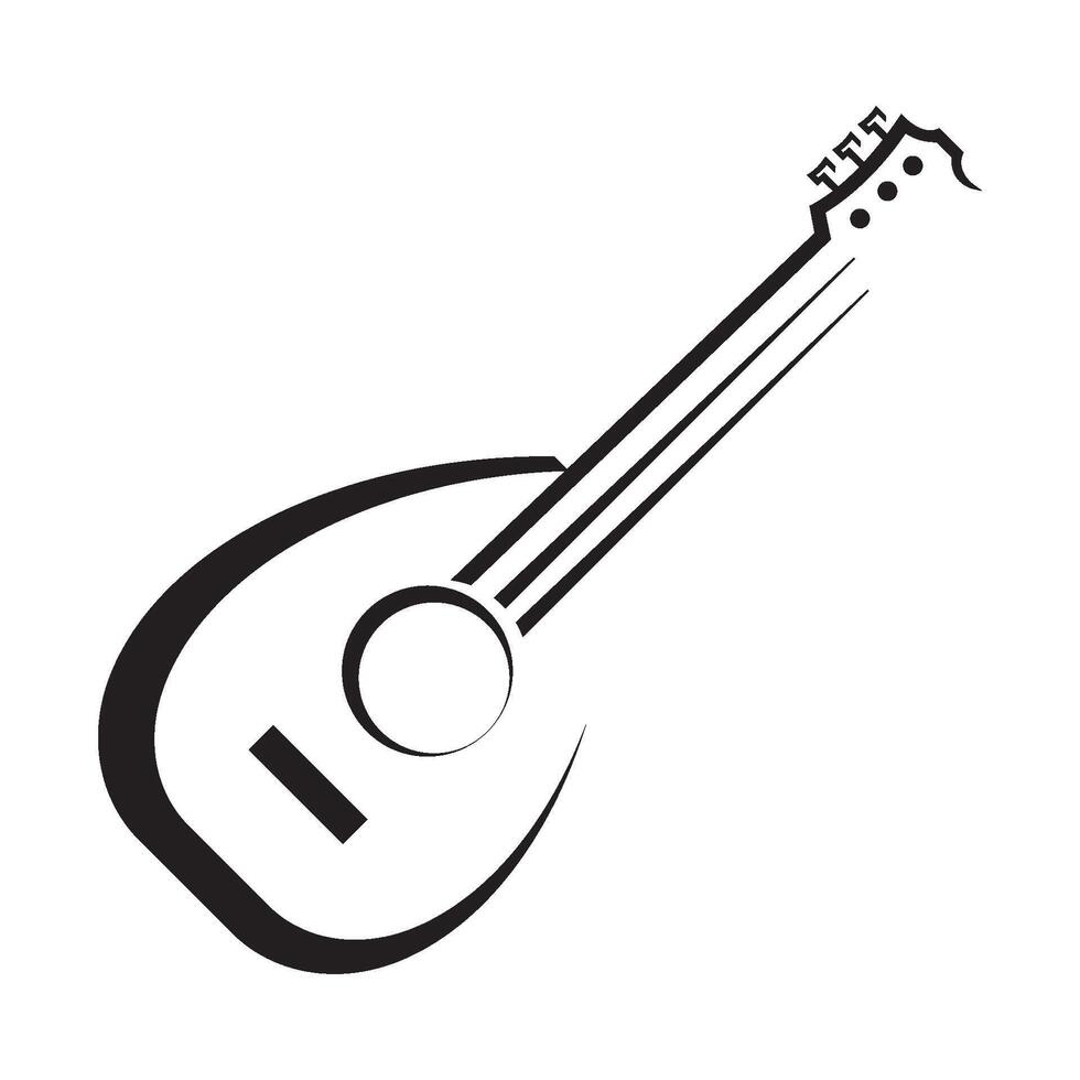 lyre icon illustration design template vector