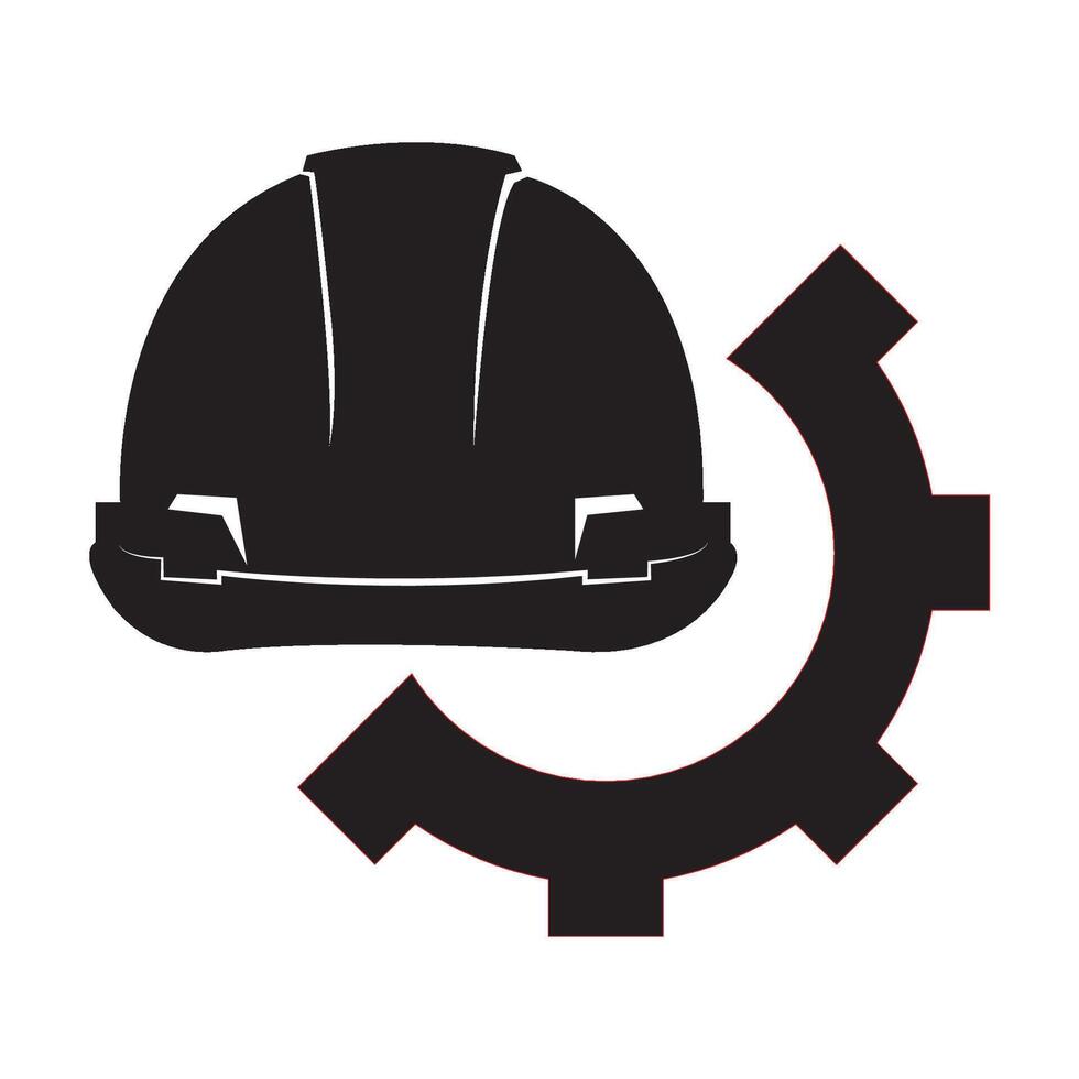 casco proyecto icono ilustración diseño modelo vector