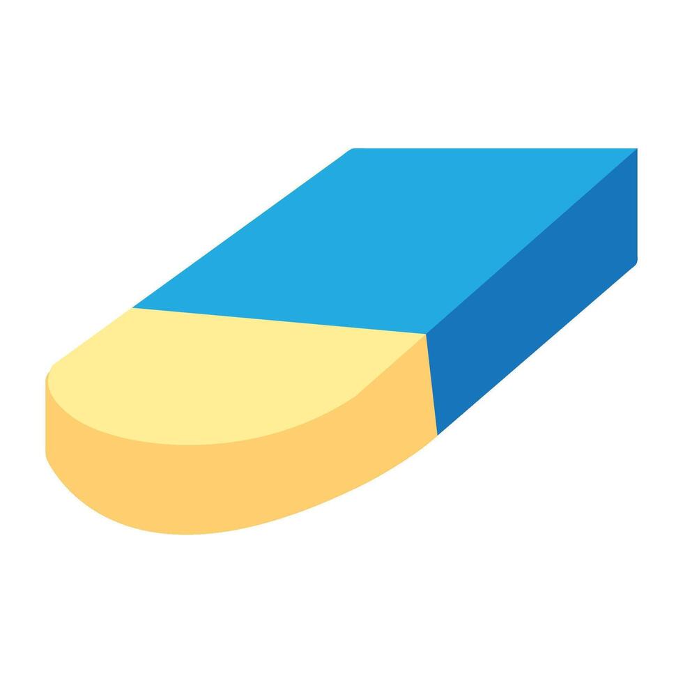 eraser icon illustration design template vector